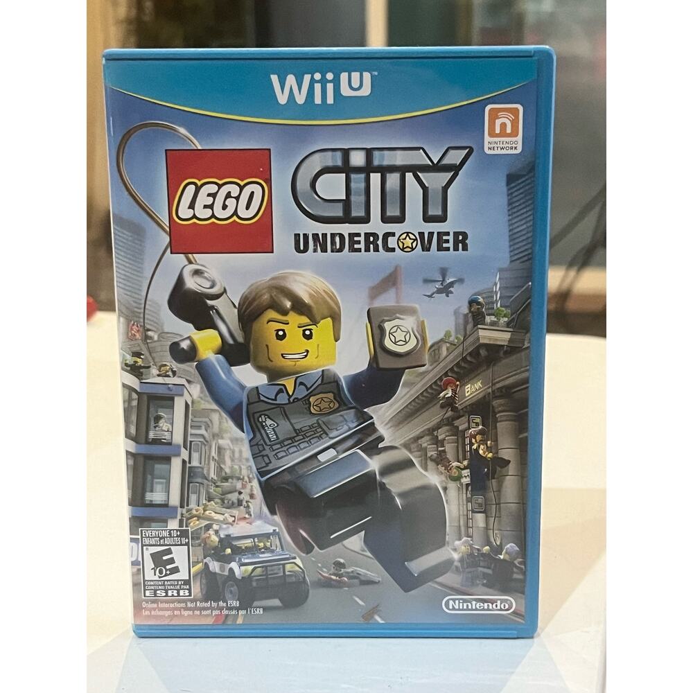 LEGO City Undercover (Nintendo Wii U, 2013) Game - Complete CIB - Tested